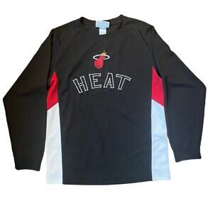 Vintage NBA Miami Heat Youth LG Warm Up Shirt